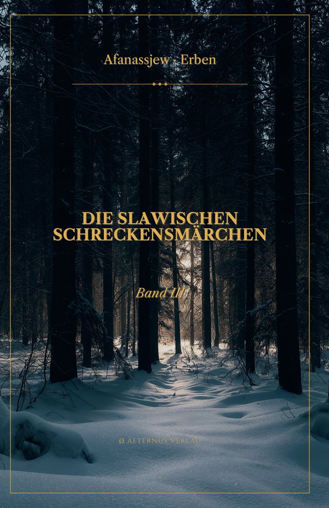 Umschlag: Die slawischen Schreckensmärchen · Band III