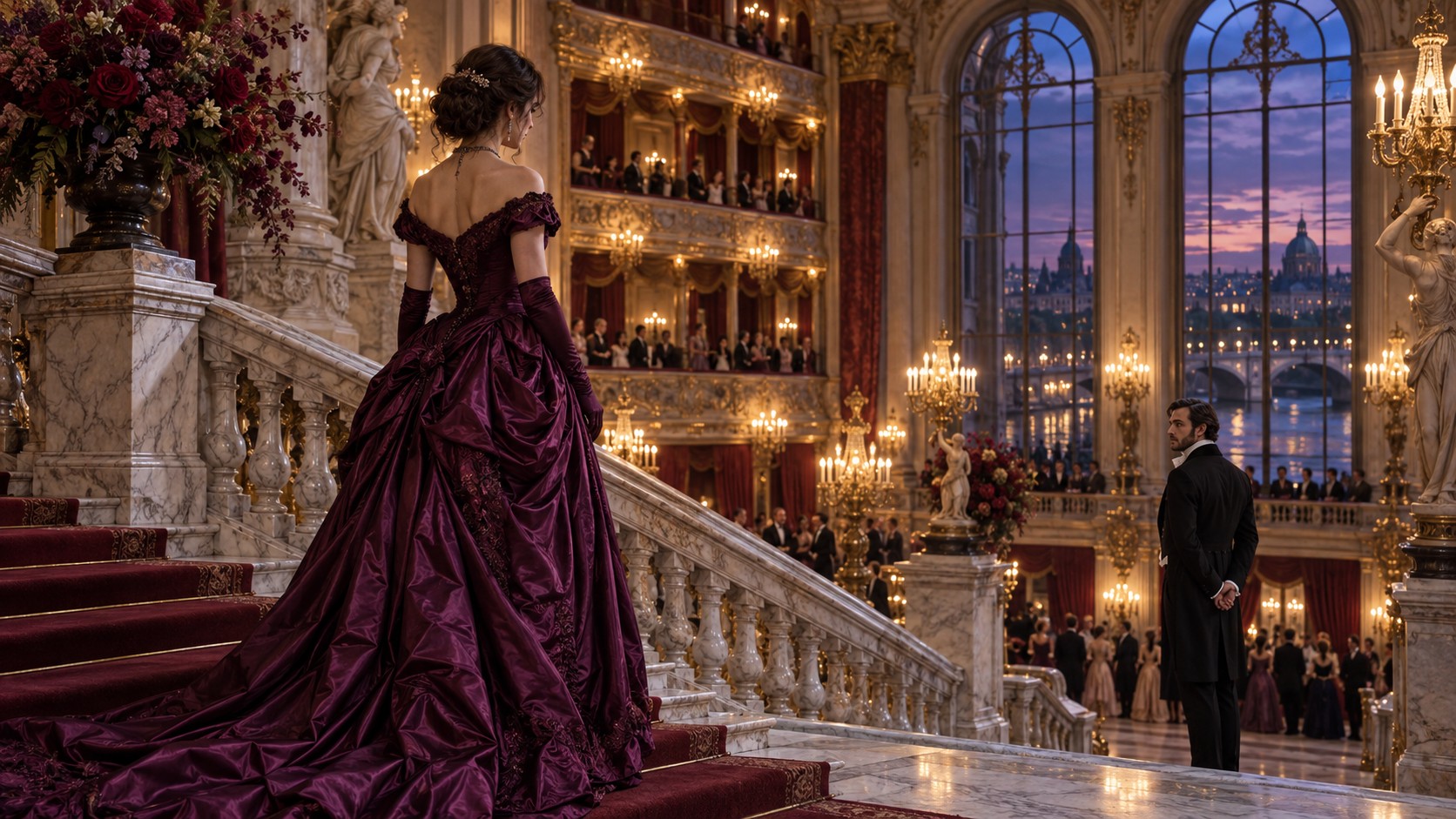 An encounter at the opera house