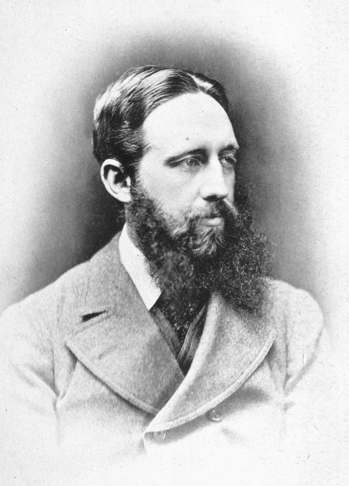 Richard Jefferies, frontispiece portrait from Walter Besant, The Eulogy of Richard Jefferies (1888)