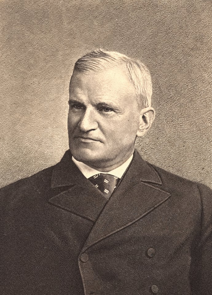 Francis Parkman, historische Fotografie, digital restauriert
