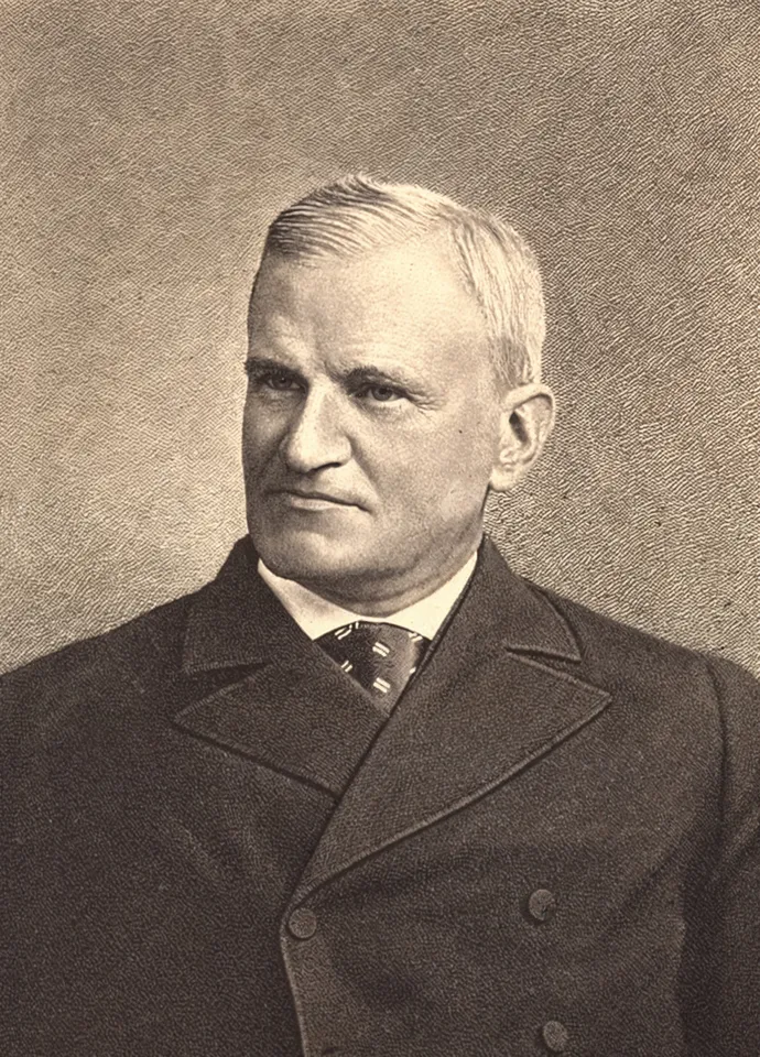 Francis Parkman, historische Fotografie, digital restauriert