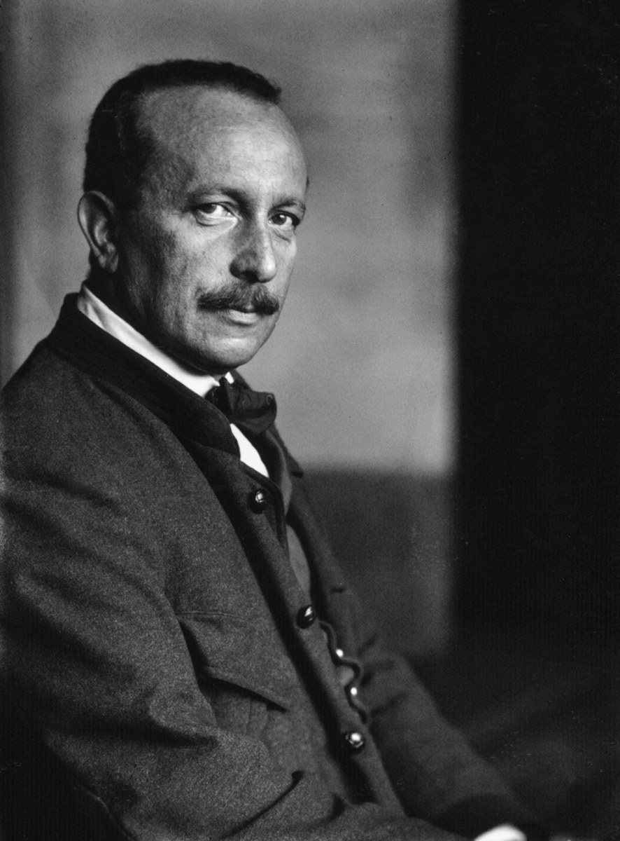 Felix Salten, historische Fotografie von Ferdinand Schmutzer, um 1910