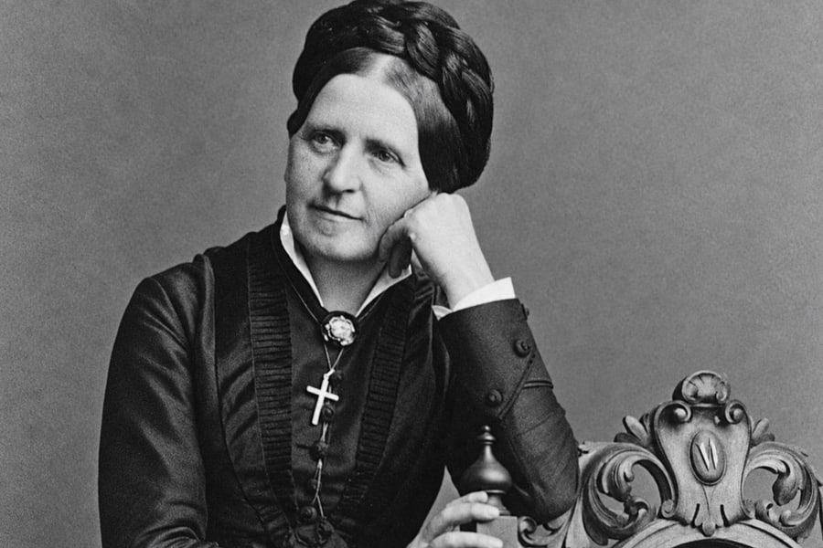 Johanna Spyri, historische Fotografie um 1890